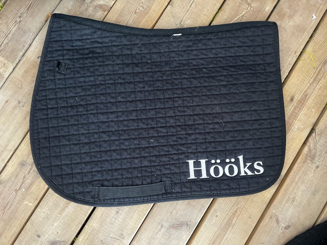 Svart schabrak från Hööks - bild 1