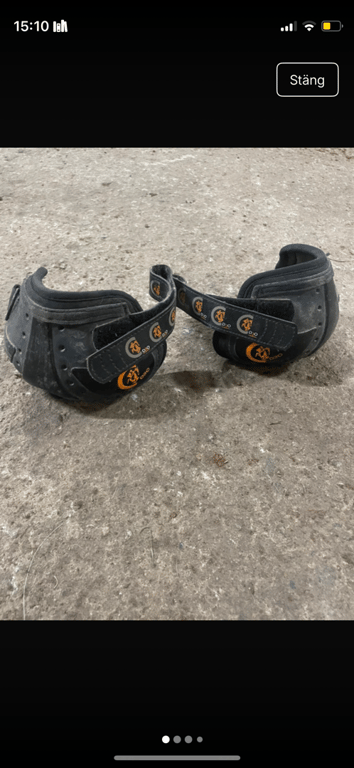 Svarta bakbenskydd från Kentucky Horsewear - bild 2