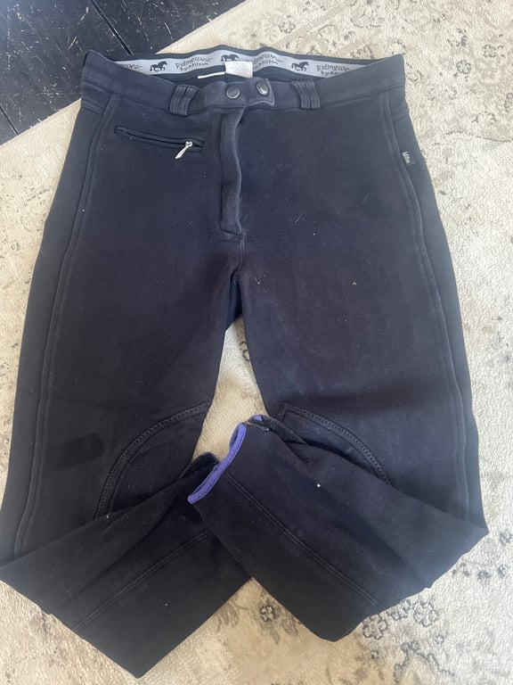 Svarta ridbyxor från Milton