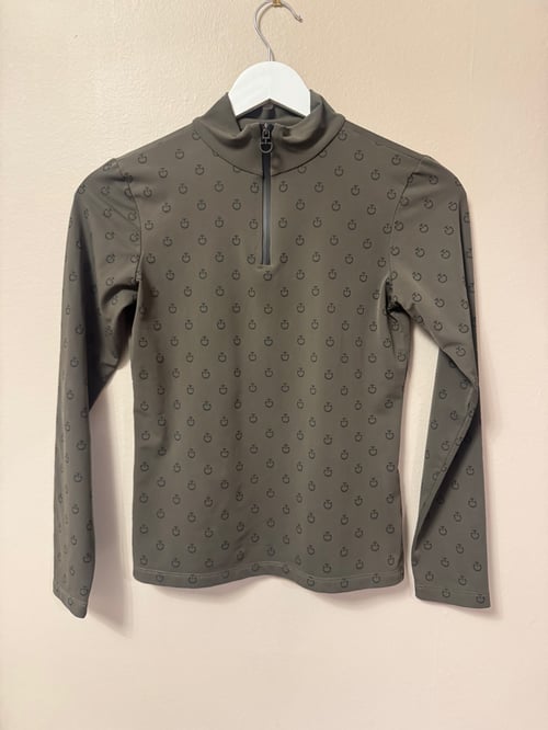 Mörkgrön sporttröja från Cavallerina Toscana