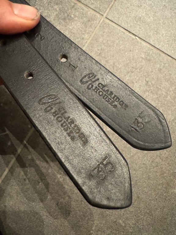 Svarta stigläder 135 cm - bild 1