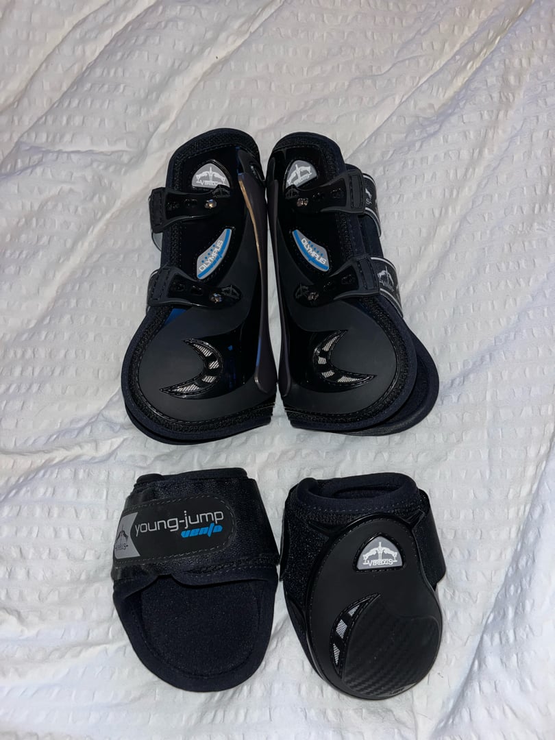 Svarta benskydd från Veredus - bild 1