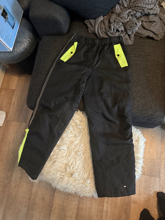 Svarta vinter ridbyxor från Active Riding Wear - bild 3