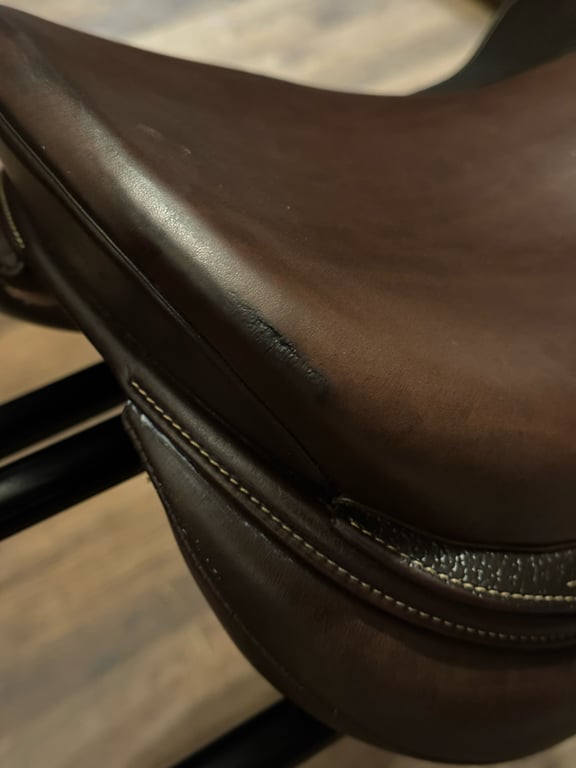 Brun sadel från lippo 15,5 - bild 3