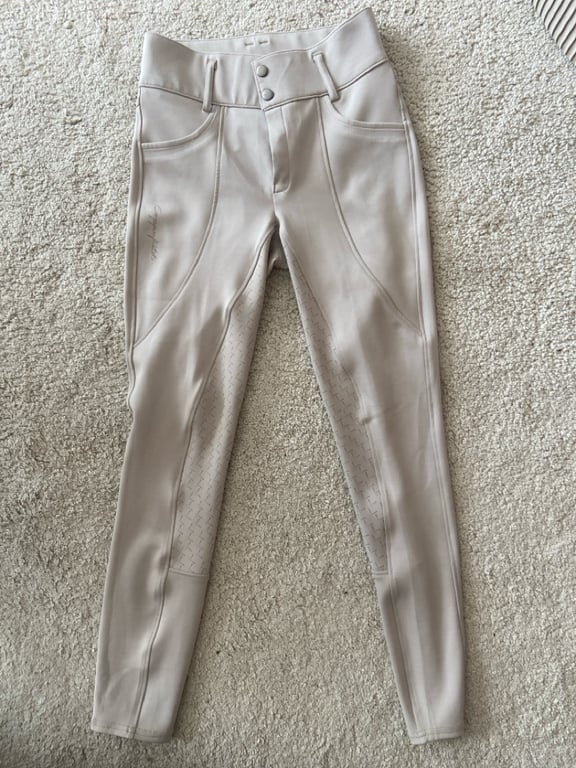 Beige ridbyxor  - bild 1