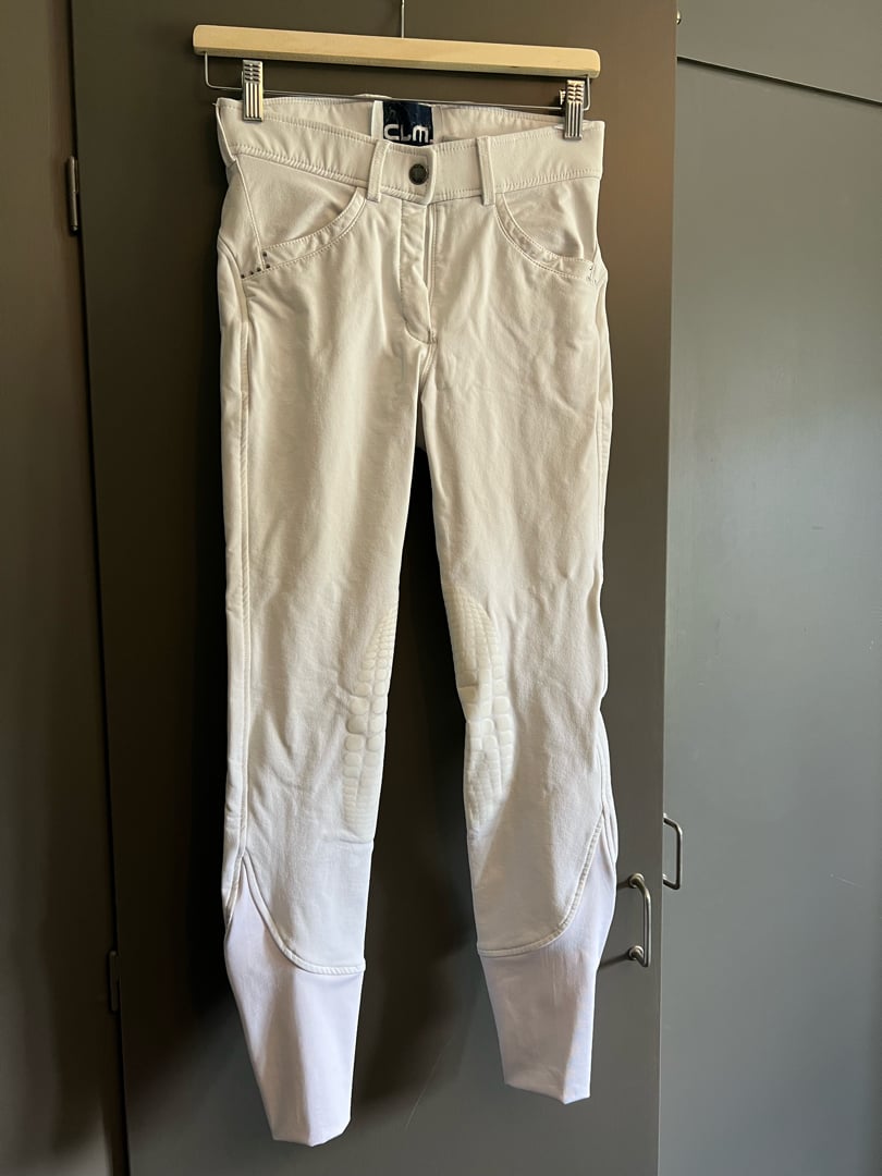 Vita ridbyxor från CRW - bild 1
