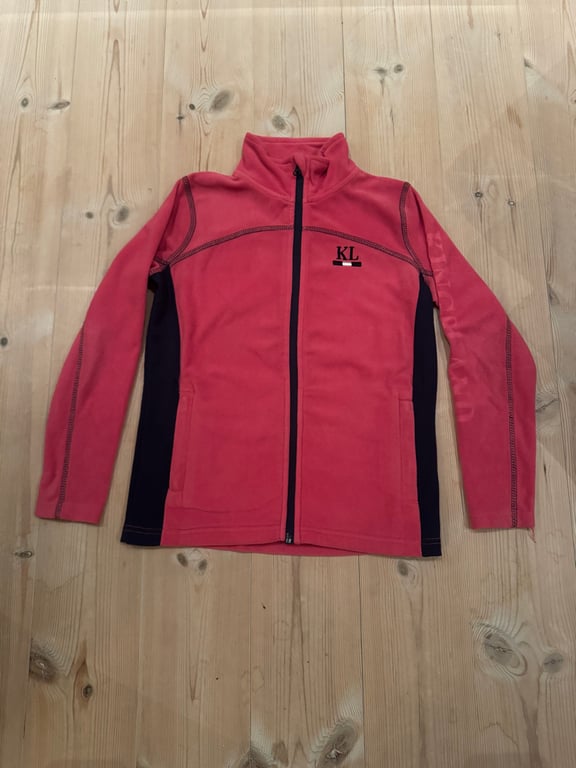 Rosa fleecejacka från Kingsland - bild 1
