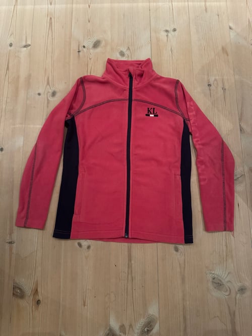 Rosa fleecejacka från Kingsland