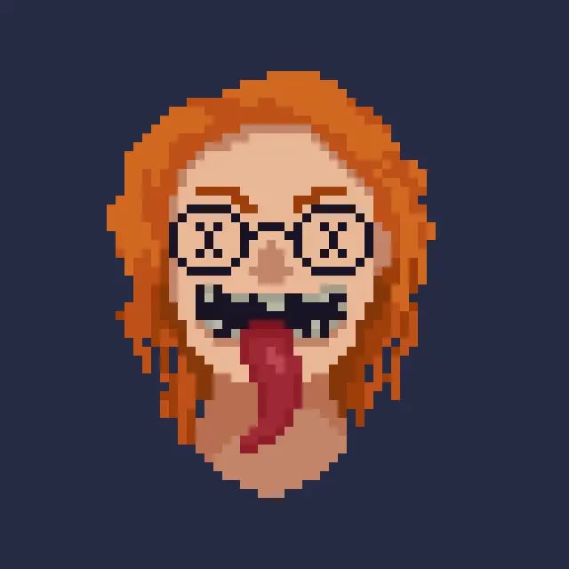 Pixel Art Profile (scary)