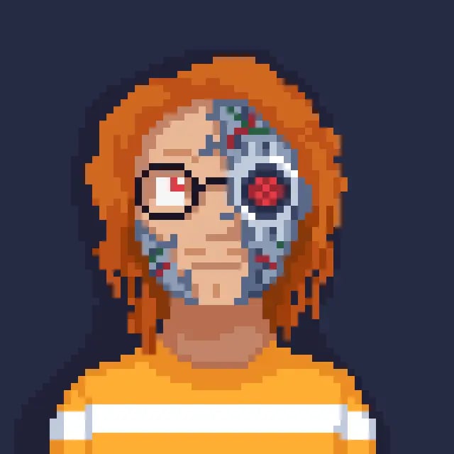 Pixel Art Profile (robot)