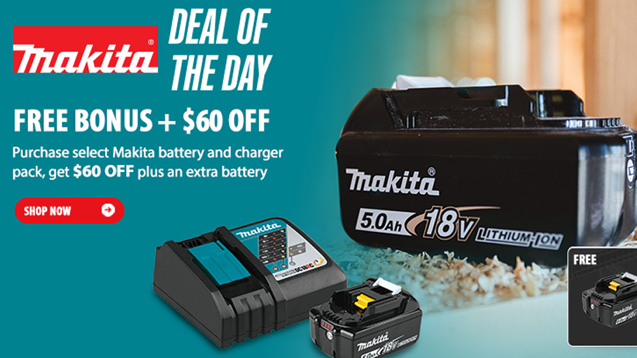 Makita Deal Of The Day: The Kind Of Heist You Actually Want To Be A Part Of