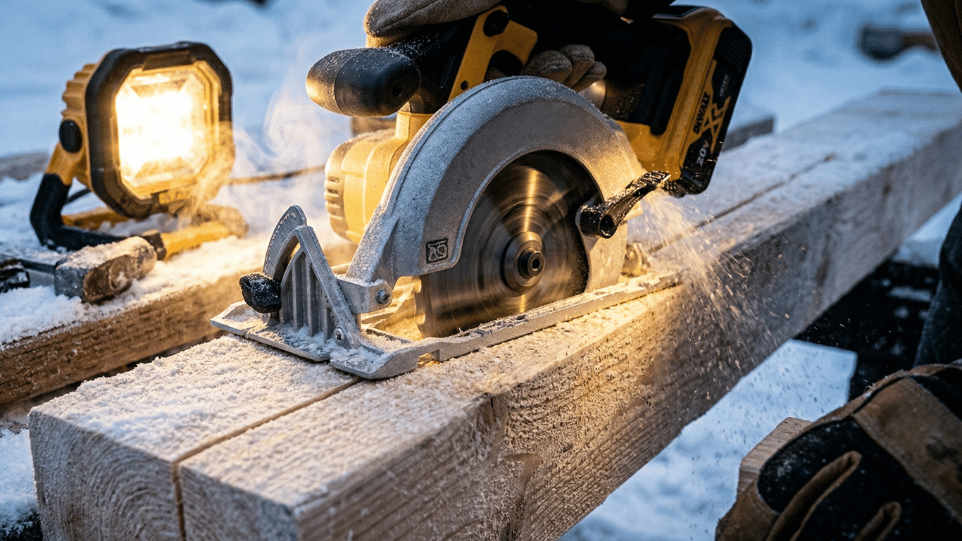 Cold-Weather Cutting: How to Prevent Blade & Tool Damage