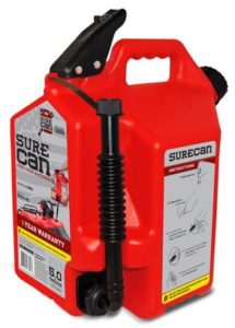 SureCan 5-Gallon Plastic Gas Can