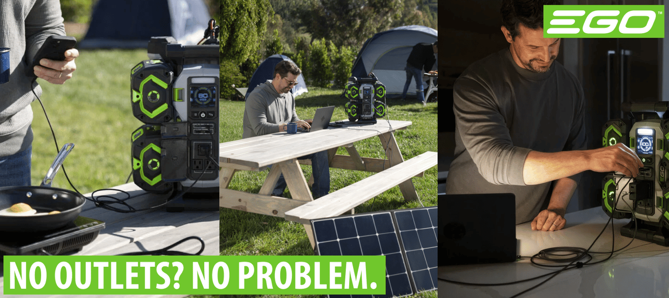 Power Outages and Dead Phones Are a Thing of the Past: Meet the EGO NEXUS 1400W Portable Power Station Kit