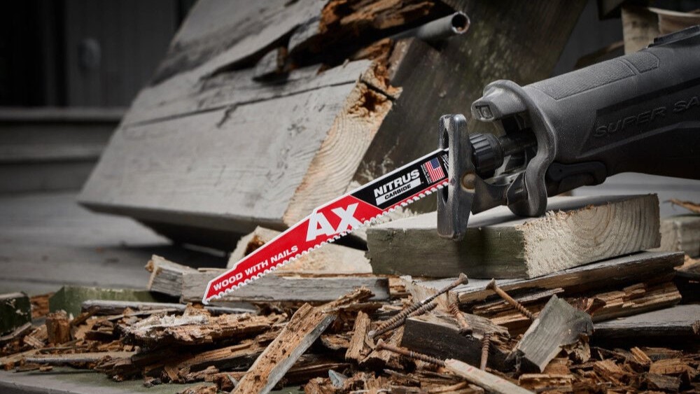 Milwaukee Expands Leadership In Carbide Reciprocating Saw Blades