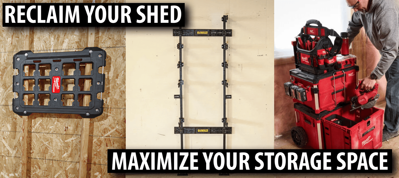 Reclaim Your Shed: Simple Tips to Maximize Your Storage Space