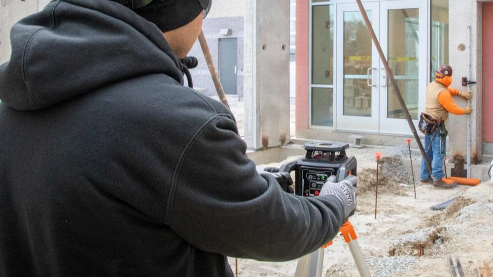 Klein Tools 93RLS Wins 2026 World of Concrete Industry Choice Award: Why Contractors Voted This Green Rotary Laser Level #1 For Site Prep