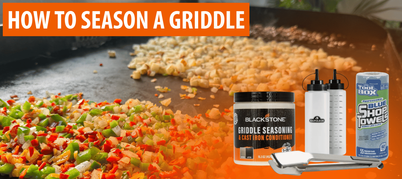 How to season a griddle