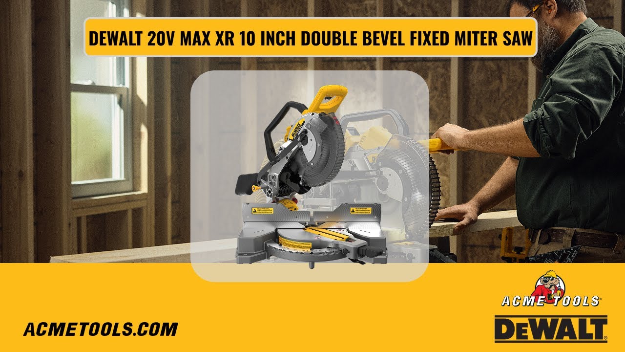 DEWALT DCS714B Review: The 10" Fixed Miter Saw That Surprised Us All