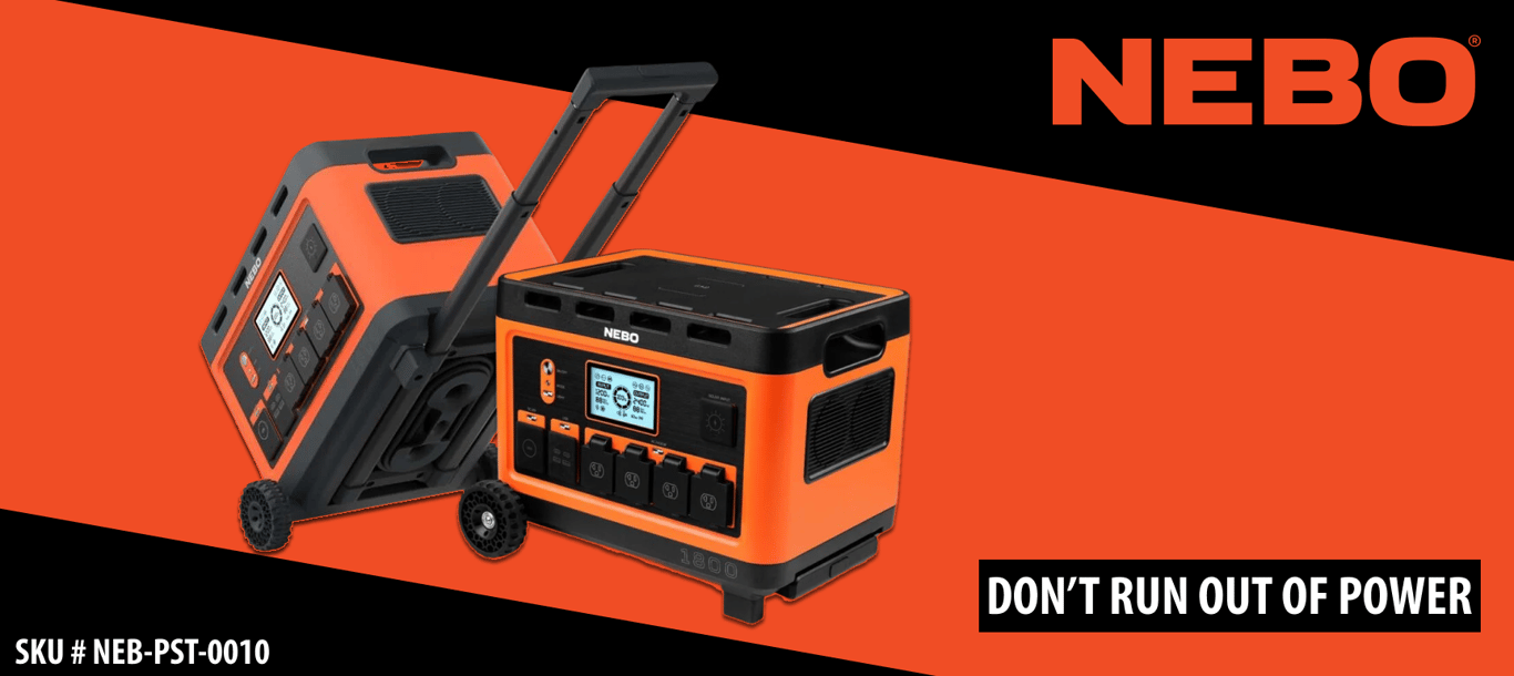 Never Run Out of Power Again: Meet the Nebo Intrepid 1800
