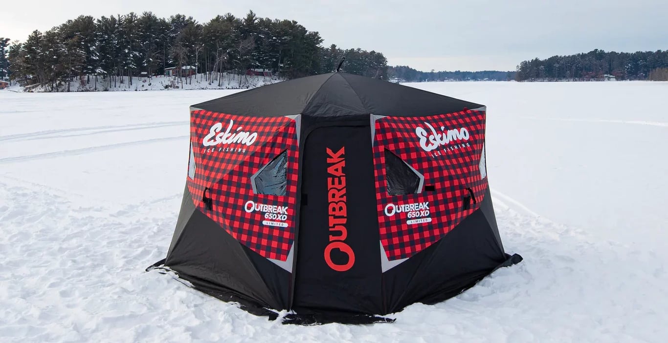 eskimo ice fishing accessories E-Hub Deadstick Holder For the times when you just need a spot to put a thing for a second Eskimo Ice Ice Fishing Tent