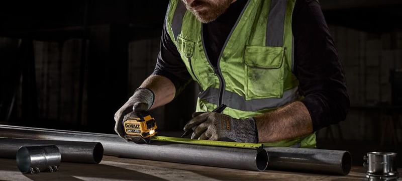 DEWALT’S New 25′ Lighted LED Tape Measure