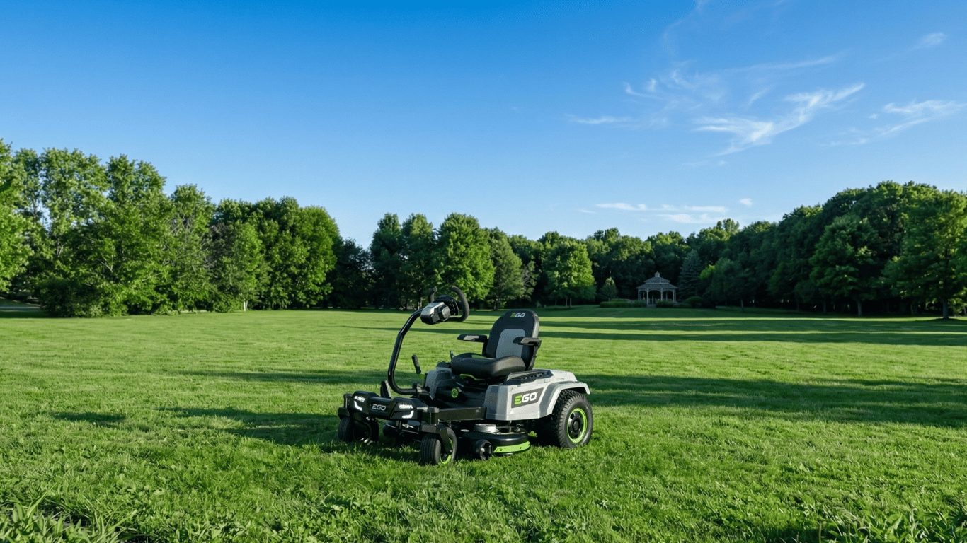 New! The EGO Power+ Zero Turn Riding Mower Lineup
