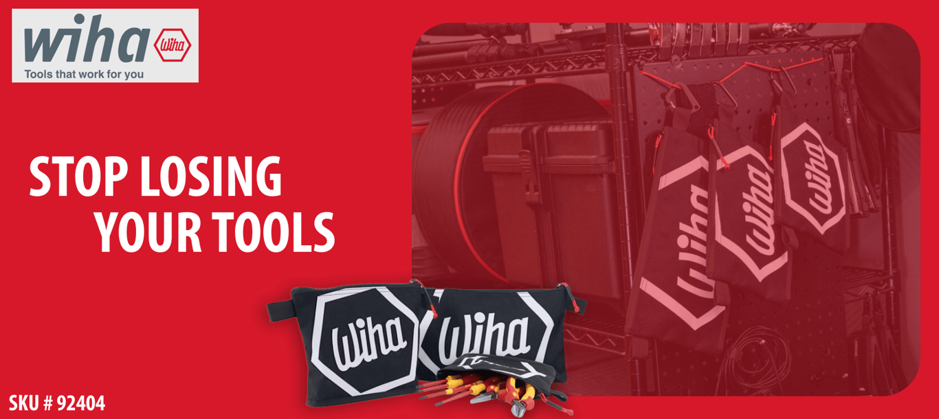Stop Losing Your Tools: Meet the Wiha 3-Pack Zipper Pouches