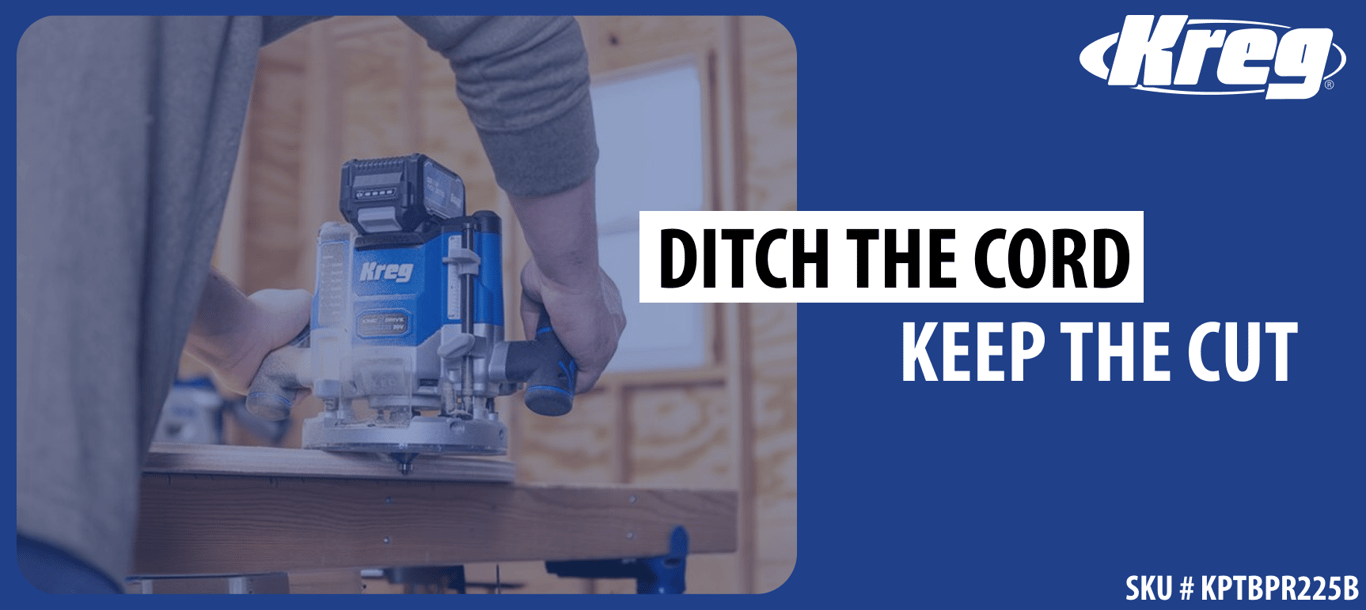 Why the Kreg 20V Ionic Drive Plunge Router Is Worth Adding to Your Shop
