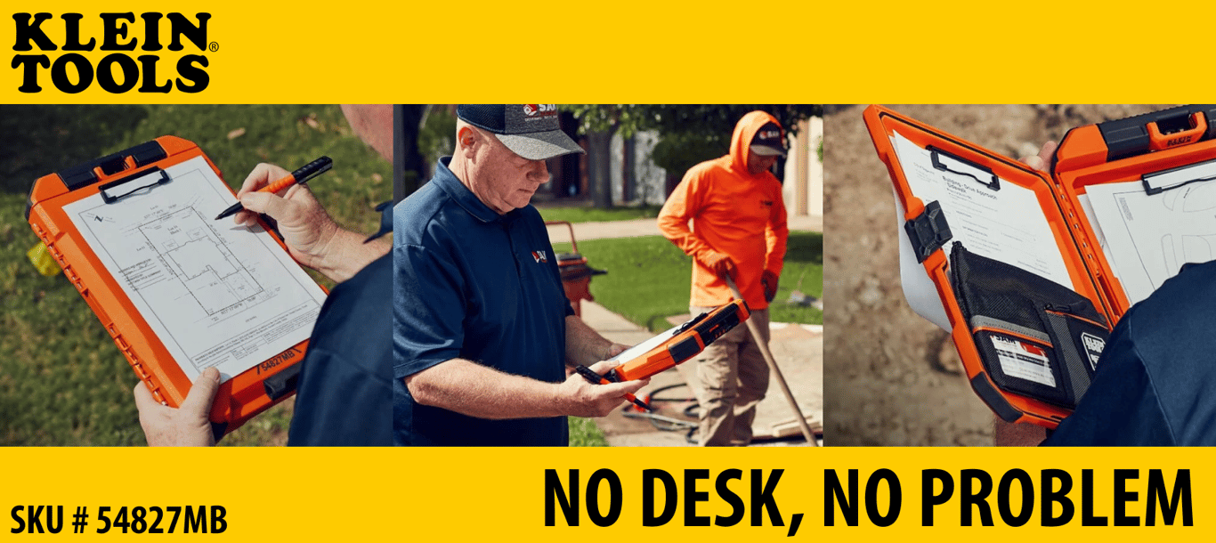 Why the Klein Tools MODbox Clipboard is the Mobile Desk for the Job Site