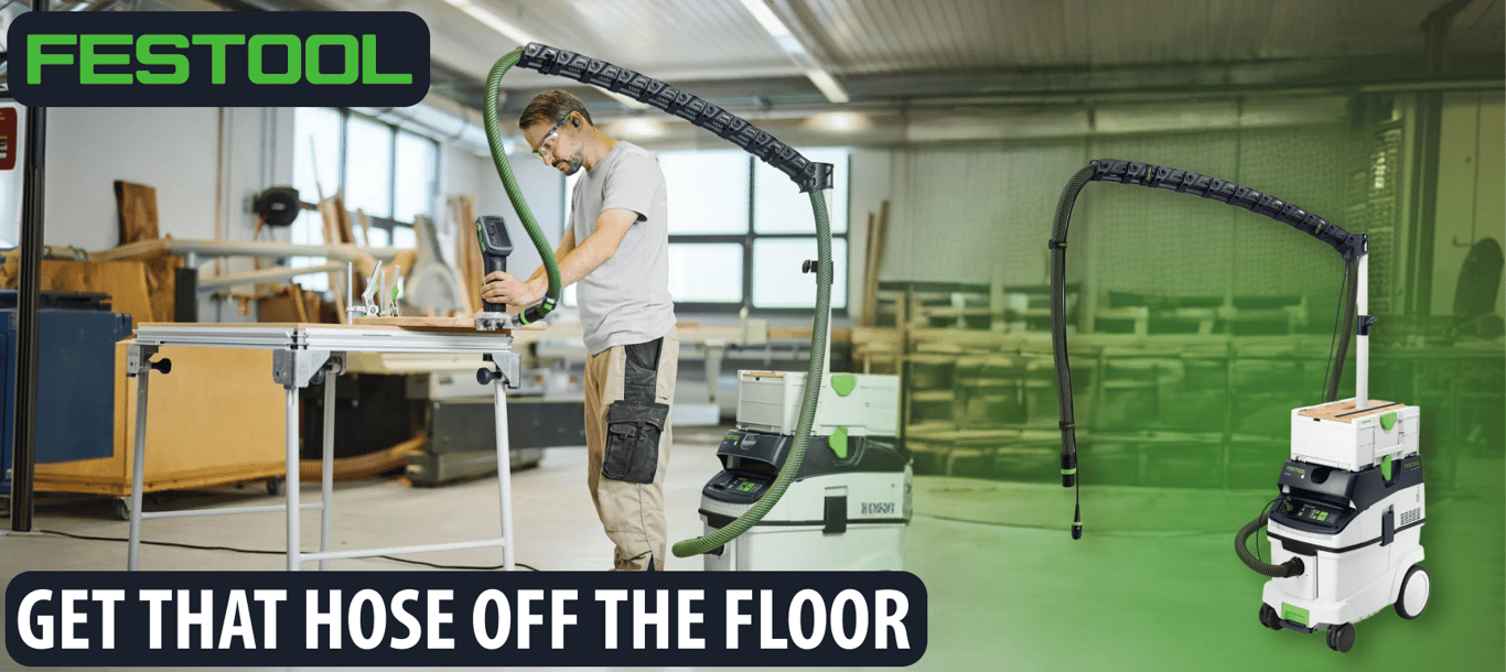 Festool CT-ASA FLX J Boom Arm: Get That Hose Off the Floor