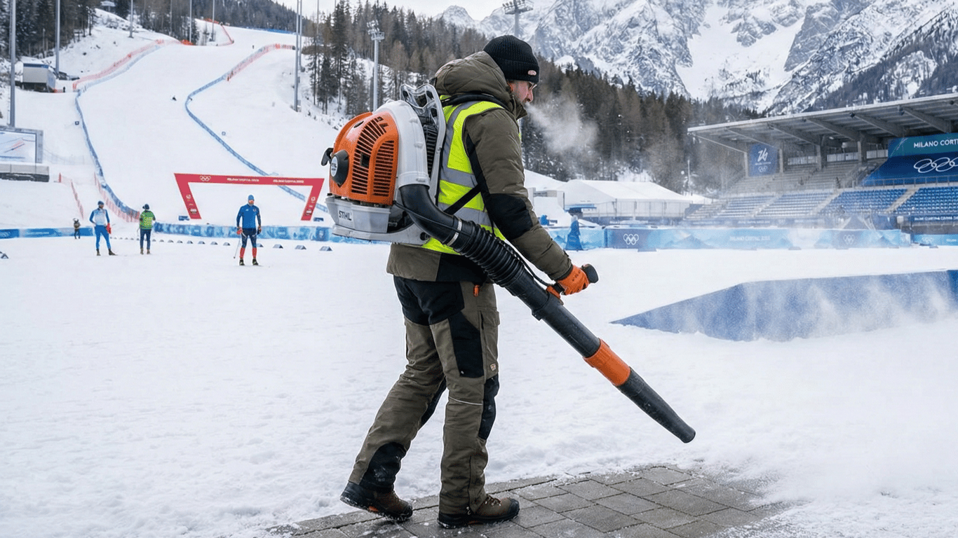 The Same STIHL Tools Crushing It At The 2026 Winter Olympics Are Sitting On Our Shelves Right Now