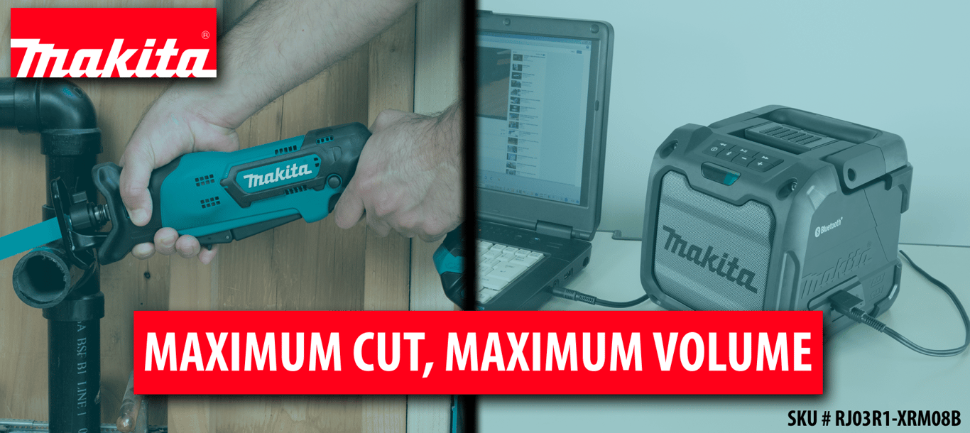 What does it do? Makita 12V Max CXT Reciprocating Saw & Speaker Kit
