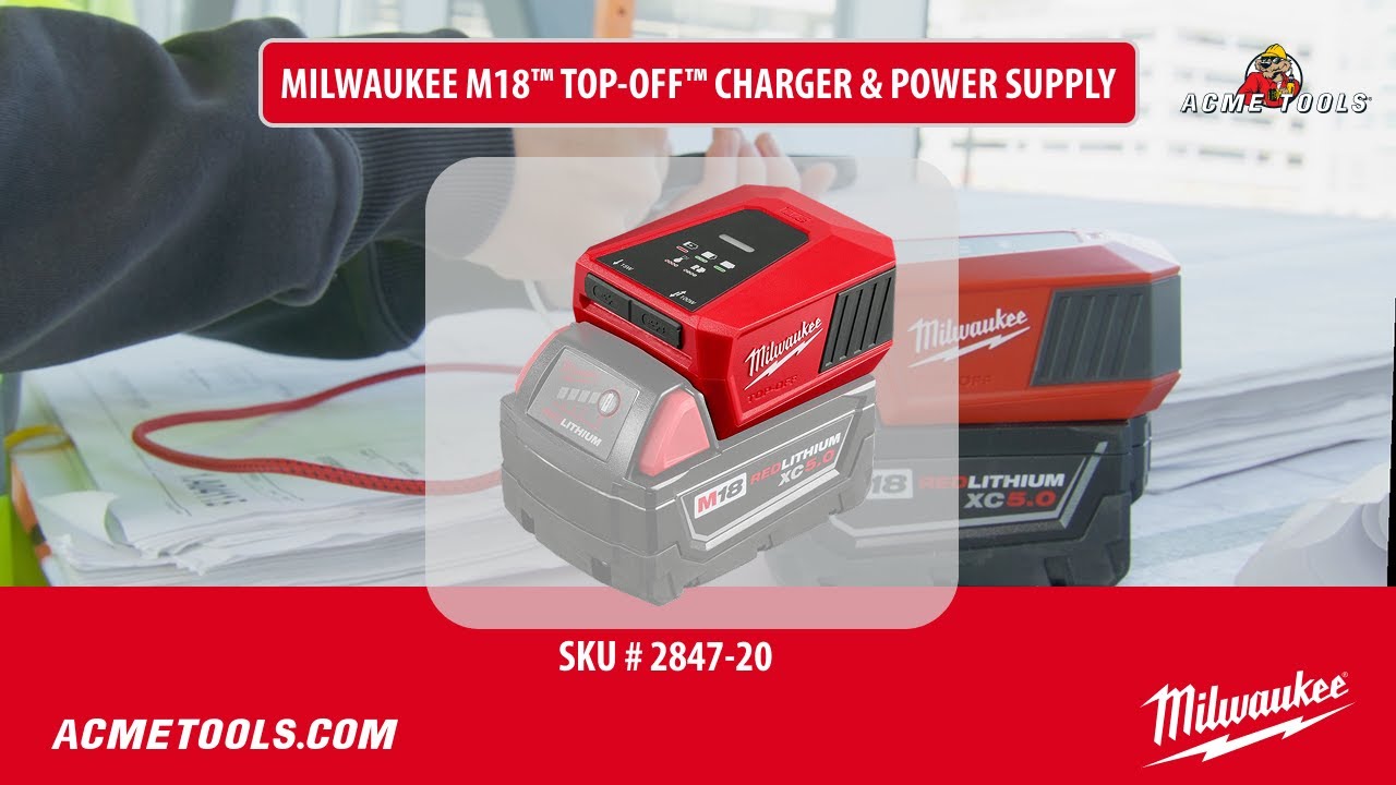 The Day Milwaukee Changed the Charging Game: M18 Battery Power Unleashed