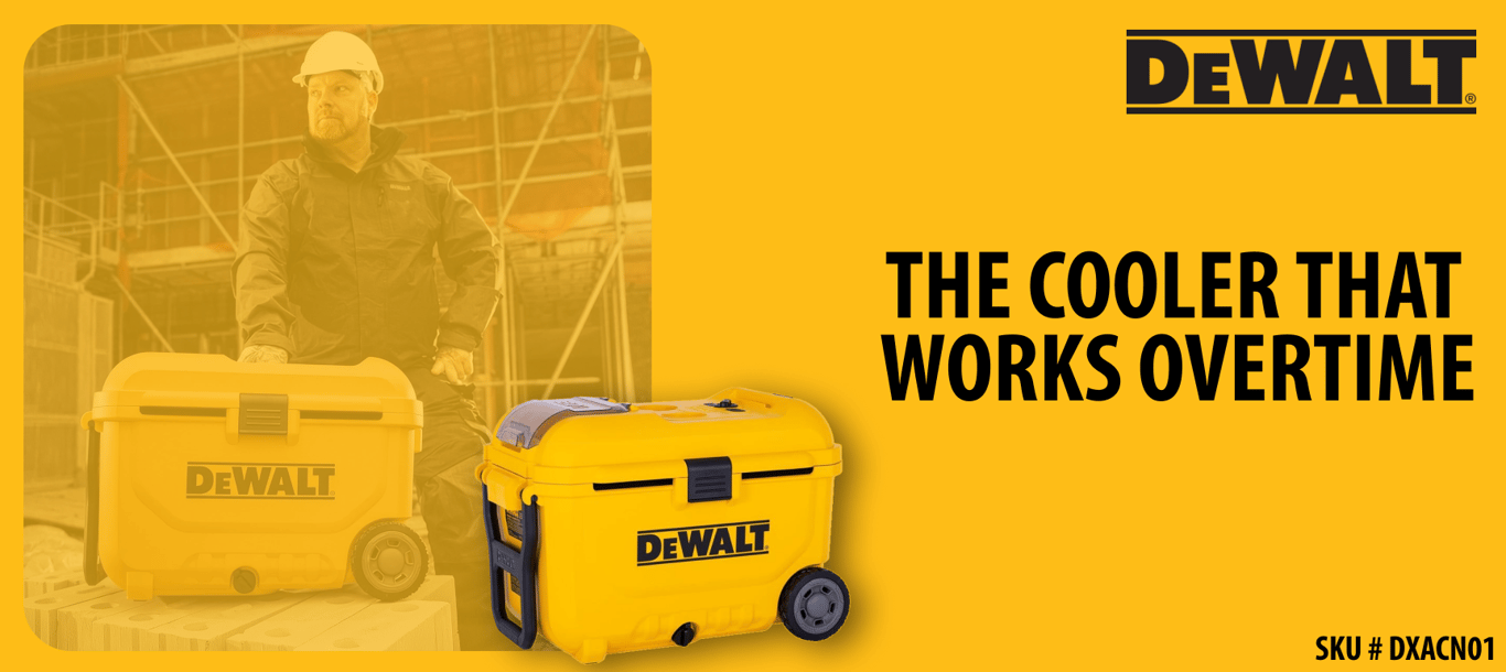 The Cooler That Works Overtime: DEWALT 20V MAX 8-Gallon Evaporative Air Cooler