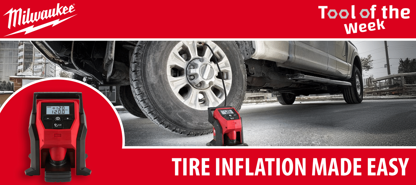 Tool of the Week: Milwaukee M12 Compact Inflator Kit