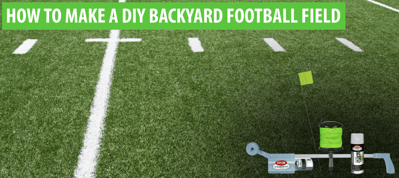 How to Make a DIY Backyard Football Field
