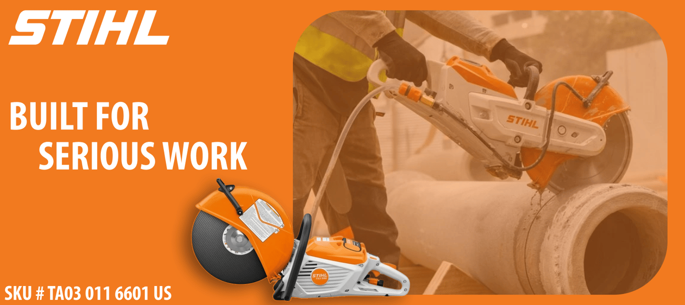 Meet the STIHL TSA 350: A 14-Inch Battery Cut-Off Saw Built for Serious Work