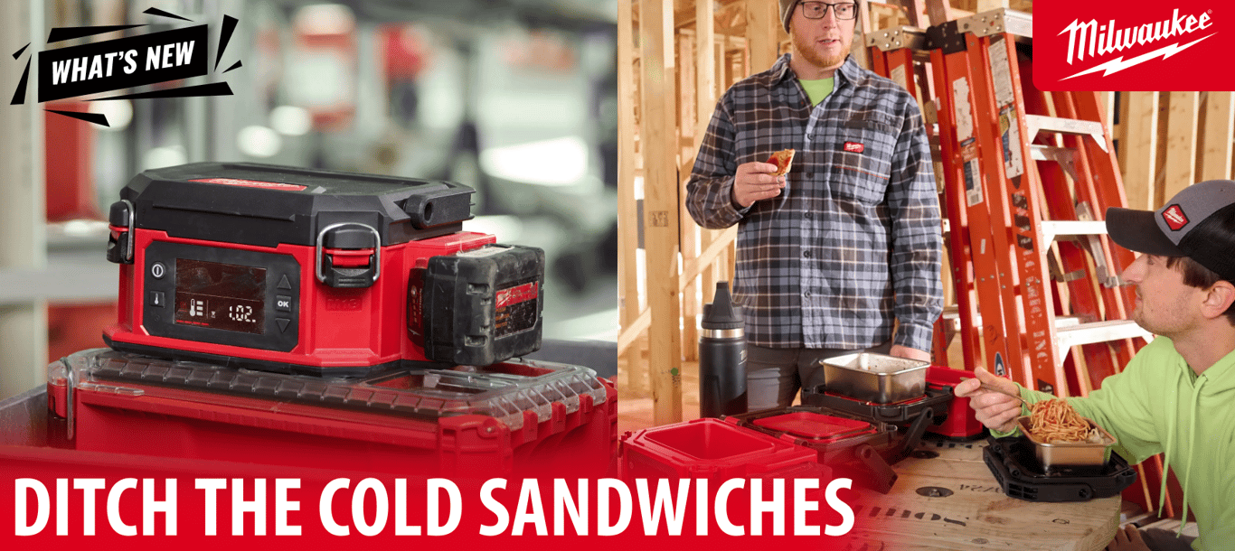 Ditch the Cold Sandwiches: Why the Milwaukee M18&trade; Jobsite Lunch Warmer is an Absolute Game-Changer