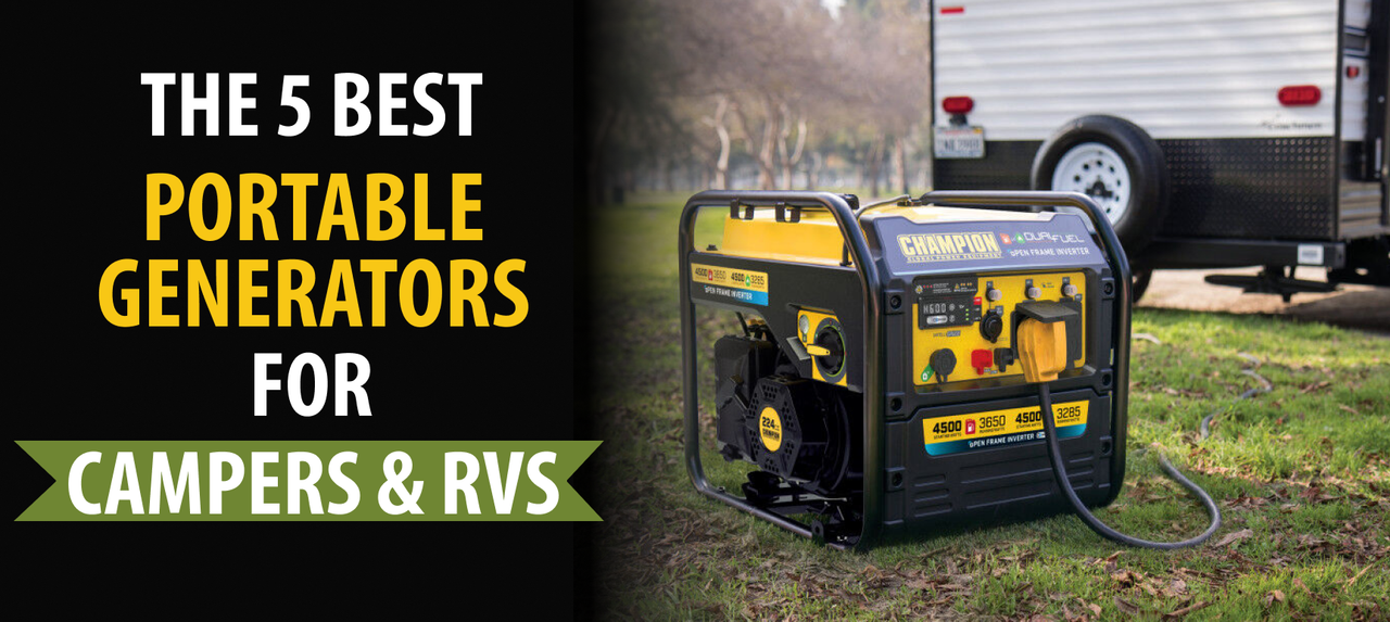The 5 Best Portable Generators for Campers and RVs