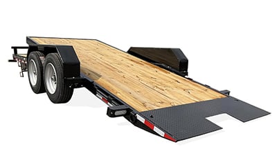A Doolittle Tilt Flatbed Trailer.