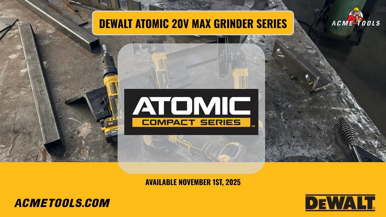 The DeWalt Atomic Grinder: That Time We Finally Stopped Dragging Hoses Around the Job Site