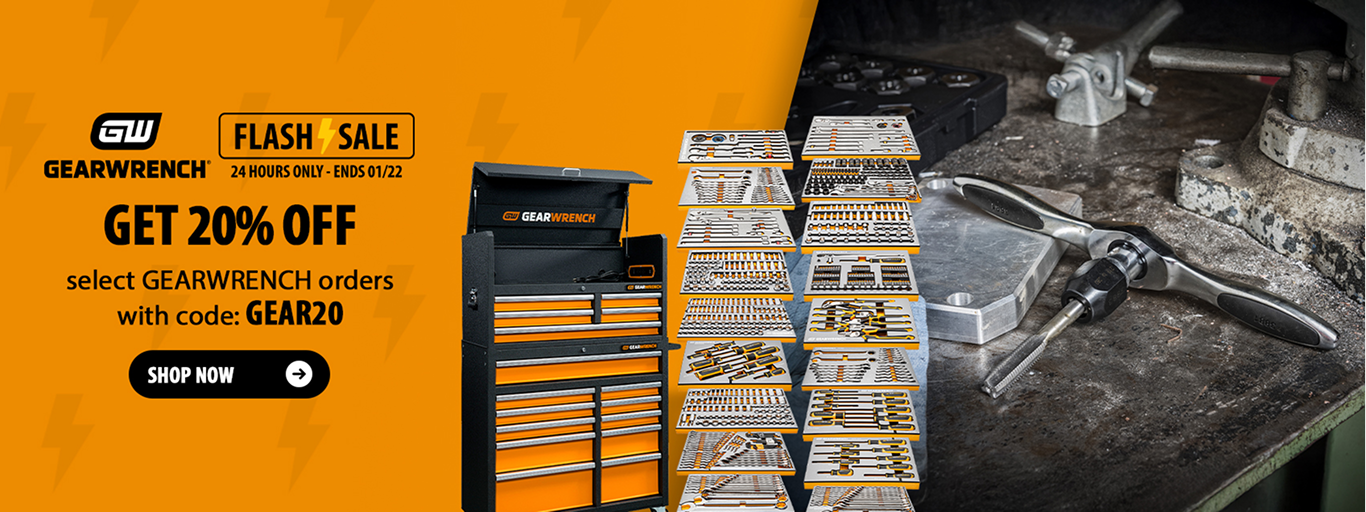 Your Toolbox Is Embarrassing & This 24-Hour GEARWRENCH Sale Is Your Only Way Out