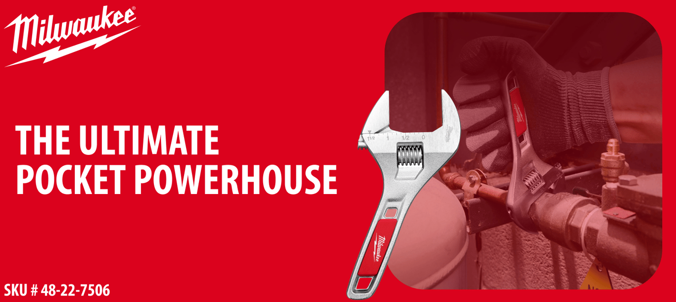 Why the Milwaukee 6-Inch Wide Jaw Adjustable Wrench Belongs in Your Tool Bag