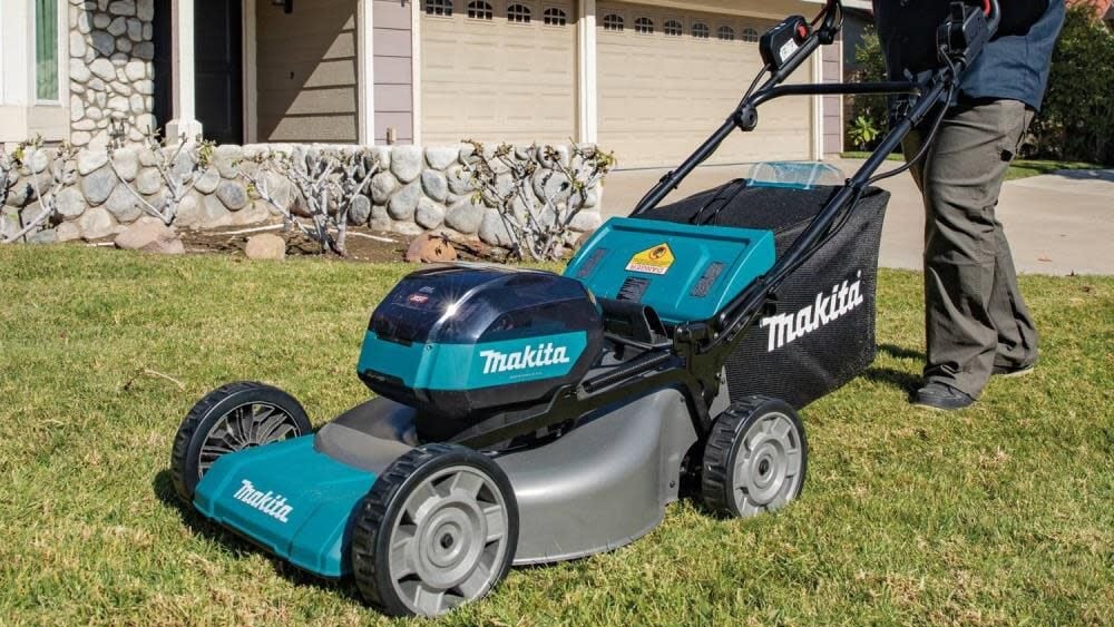 Makita XGT Lawn Mower Spring Special: Get a Free String Trimmer & Shirt