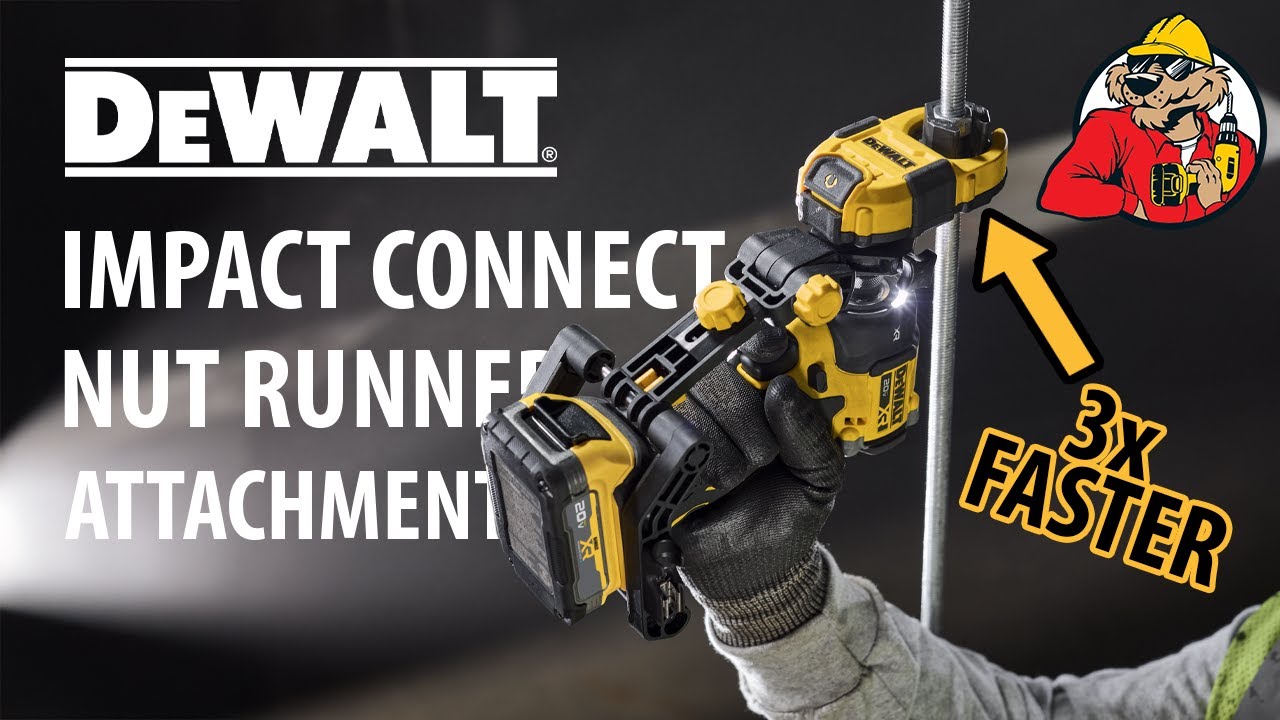 DEWALT Nut Runner Attachment That Solves the Threaded Rod Problem