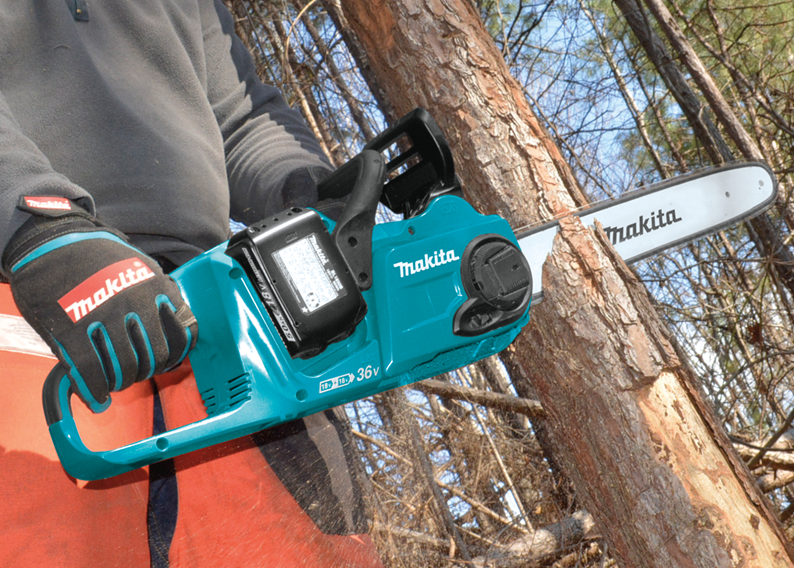 Makita cordless chainsaw