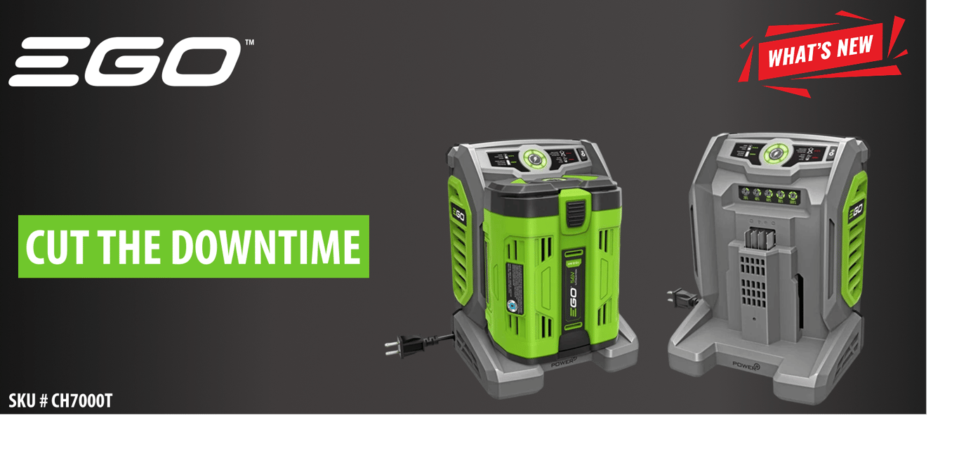 Cut the Downtime: Meet the EGO POWER+ 700W Turbo Charger