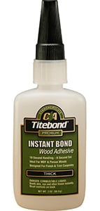 Titebond 2 Ounce Instant Bond Wood Adhesive