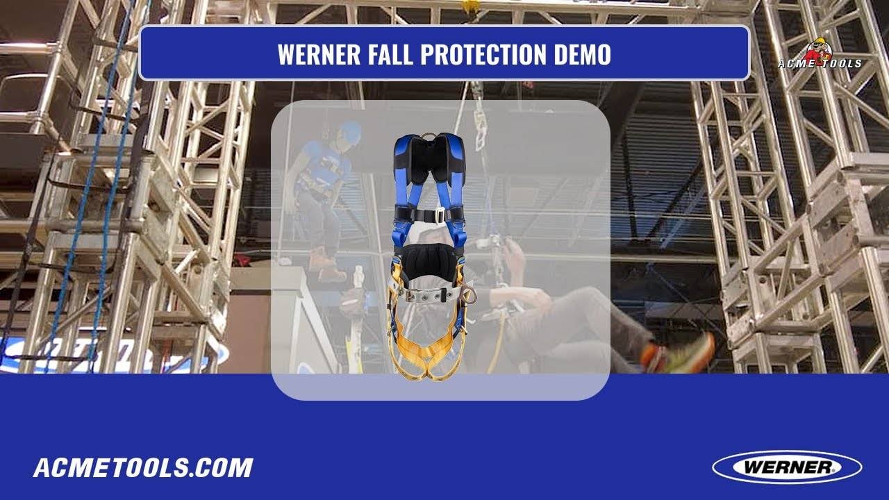 Werner Fall Protection System Demo: The Game-Changing Gear From World Of Concrete 2025